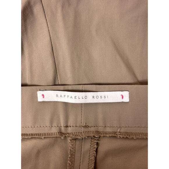 Raffaello Rossi Pants 34 Womens Marcy B 7/8 Pintuck Pull On - Picture 6 of 8